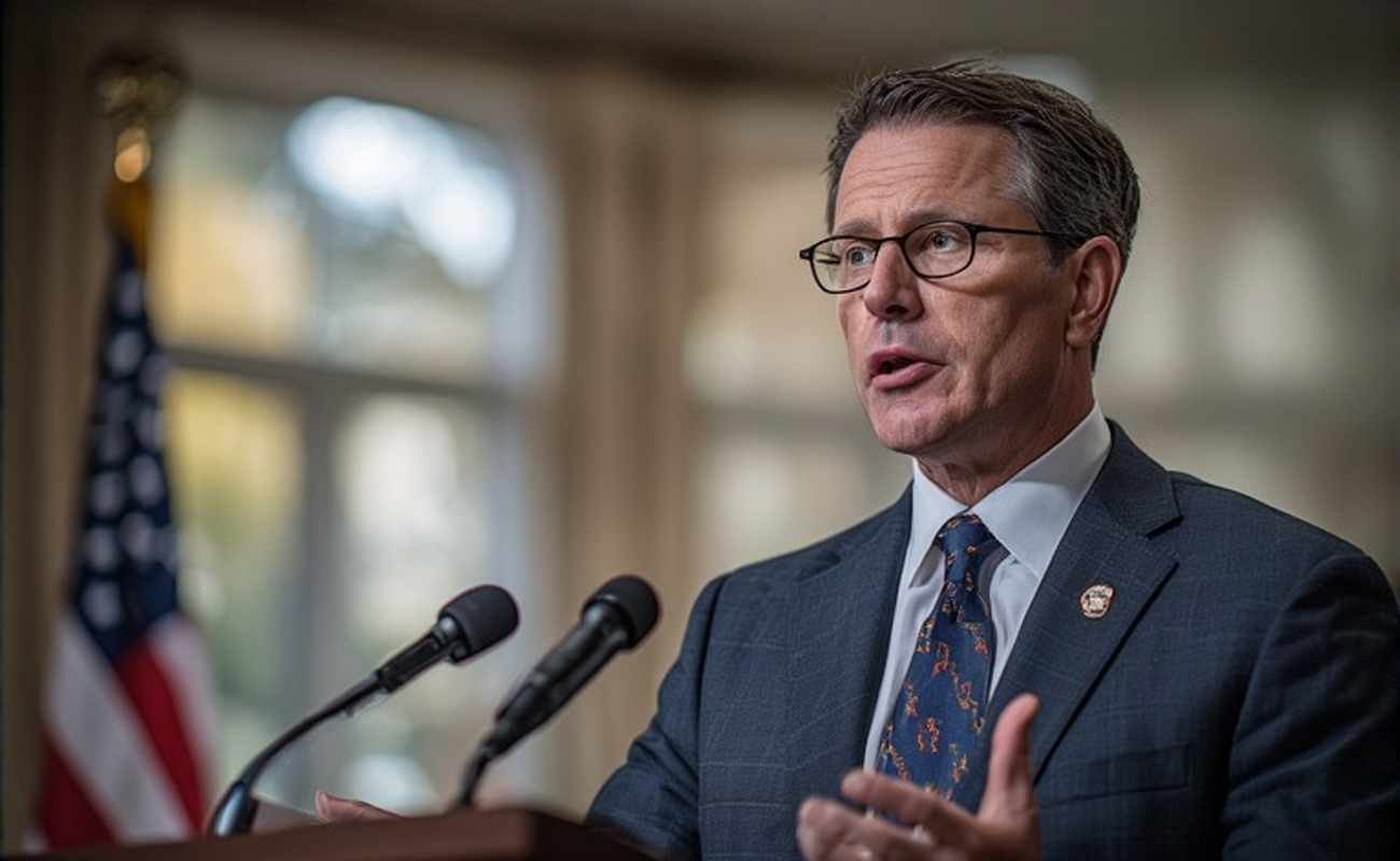 Treasury Secretary announcing $1,000 to $2,000 tax refund estimates for American households in filing season